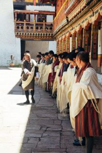 Inside Punakha Dzong Bhutan - 7