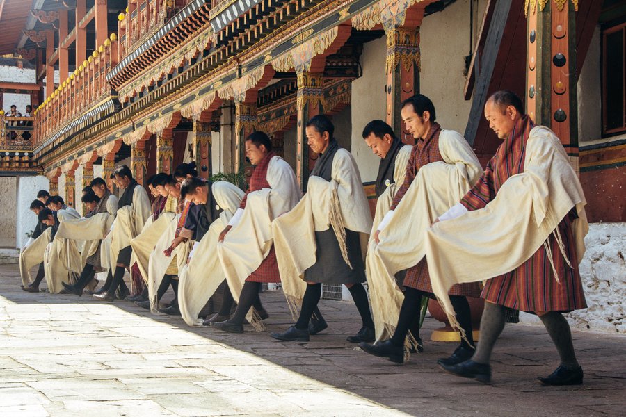 Inside Punakha Dzong Bhutan - 15