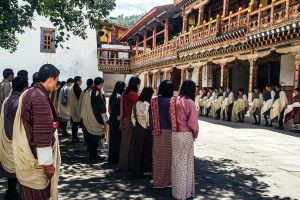 Inside Punakha Dzong Bhutan - 23