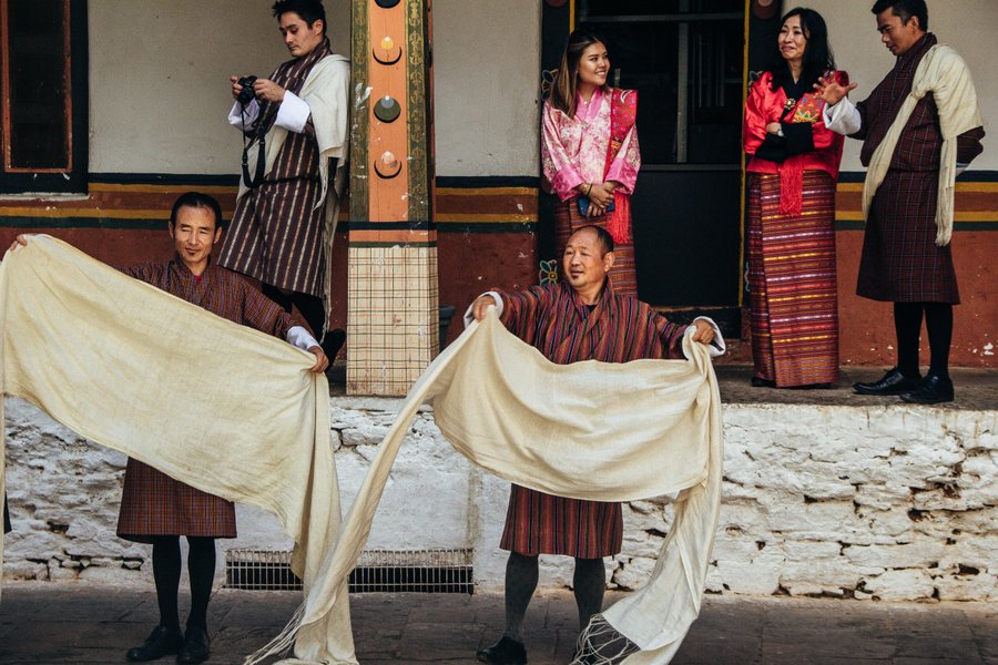 Inside Punakha Dzong Bhutan - 24