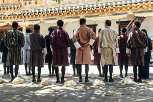 Inside Punakha Dzong Bhutan - 27