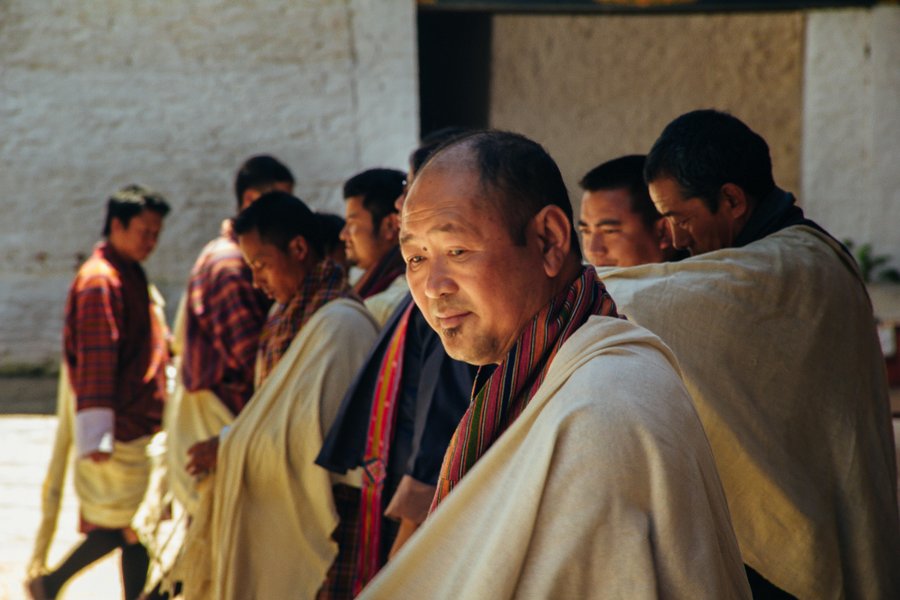 Inside Punakha Dzong Bhutan - 1