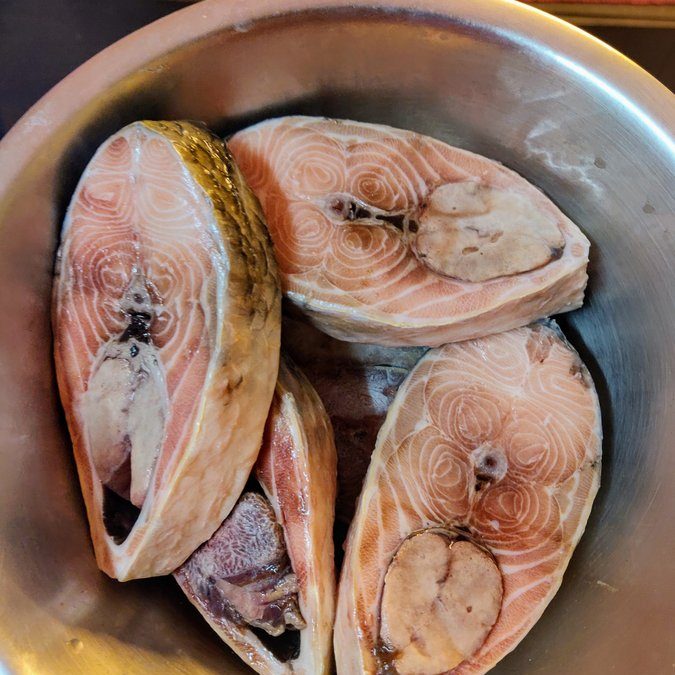 The first and the last Ilish cooked at home this season