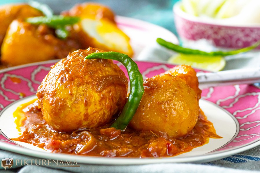 Dim Kosha – the slow cooked Bengali egg delicacy