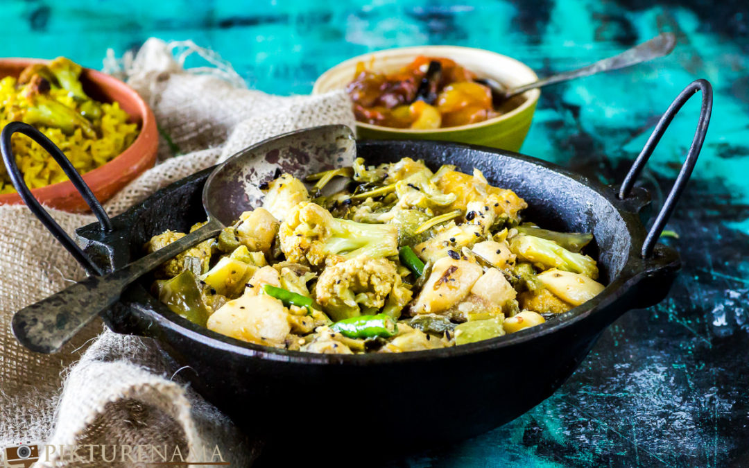 Labra- Bengali Mixed Vegetable with Khichuri