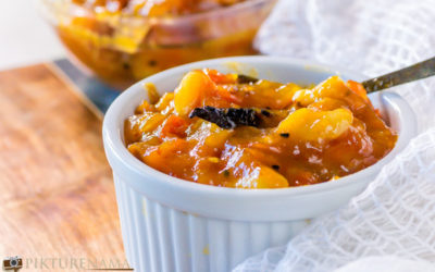 Tomato Khejur Aamshottor Chutney Bengali Recipe