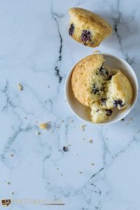 blueberry muffins - 1