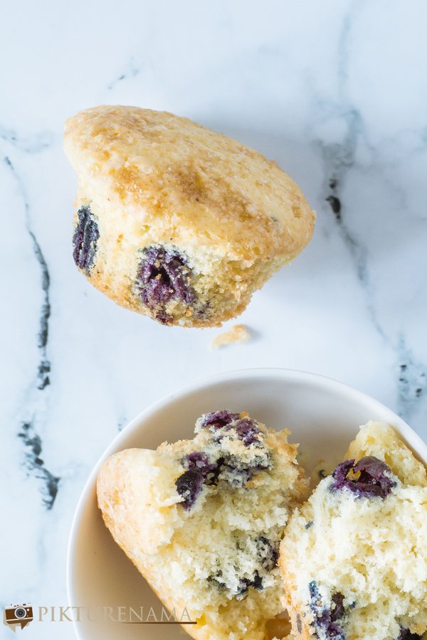 blueberry muffins - 3