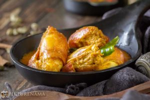 Chingri Malakari / Prawn Malai Curry - 3