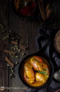 Chingri Malakari / Prawn Malai Curry - 6