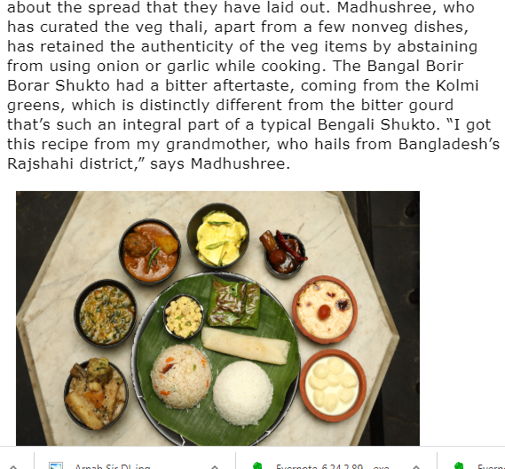 City bloggers Madhushree and Debjani host a celebration of Bengali food at Chilekotha