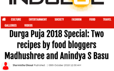 Durga Puja 2018 special – 2 recipes by foodbloggers Anindya and Madhushree