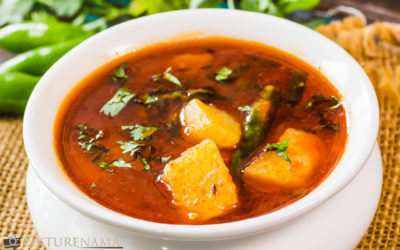 Bedmi Aloo Sabzi | Potato Curry with bedmi Poori