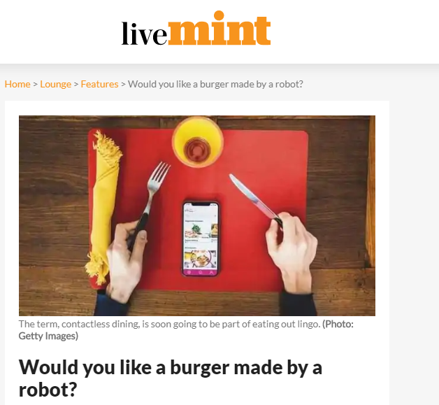 Would you like a burger made by a robot?