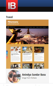 Indiblogger - Travel Blogger