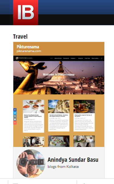 Best Indian Travel Blog by IndiBlogger
