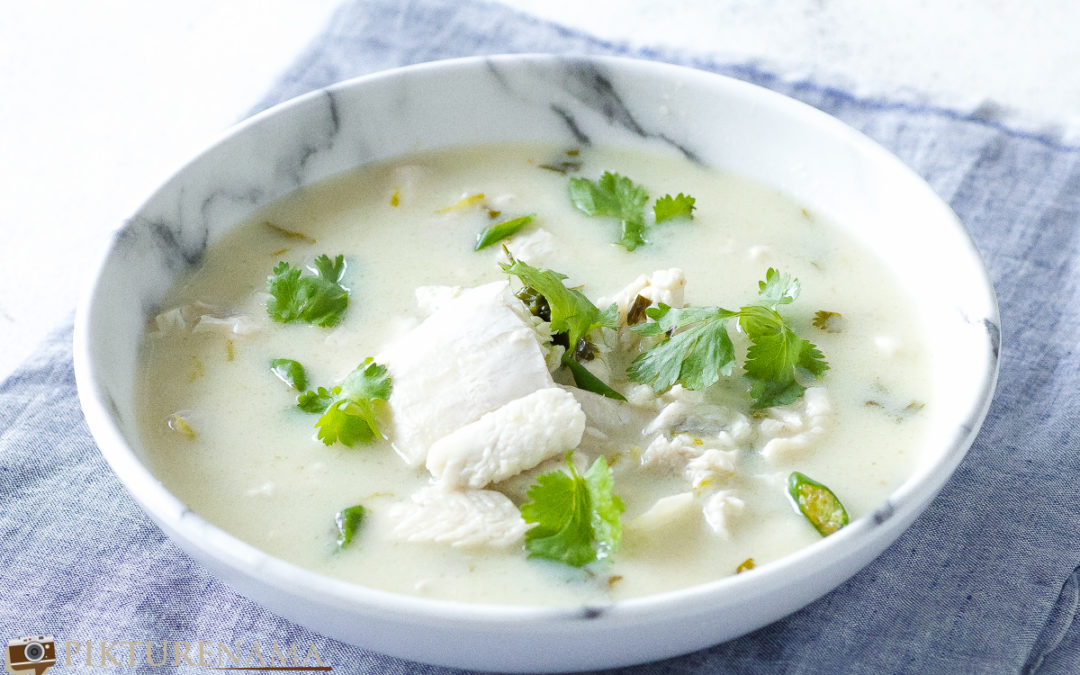 Poached fish in Coconut Milk and ways of de-stressing