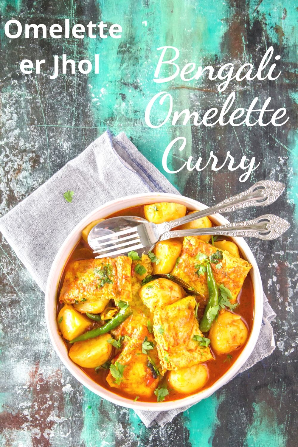 Omelette Curry Pinterest