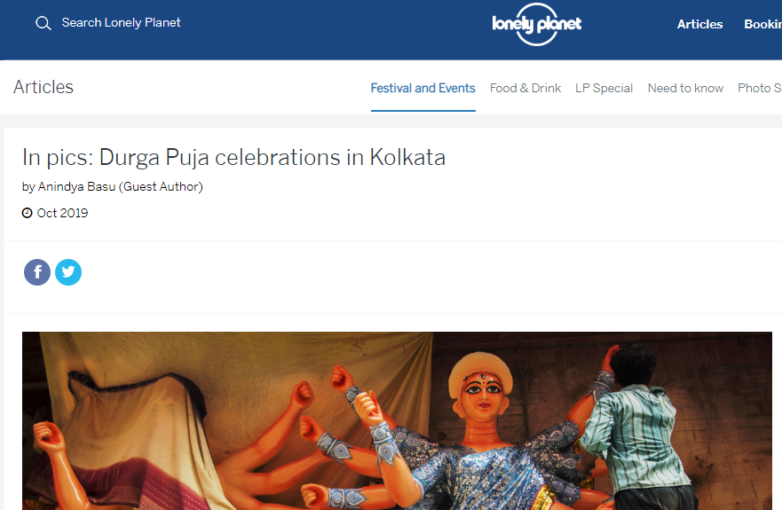 Lonely Planet - Durga Puja celebrations in Kolkata