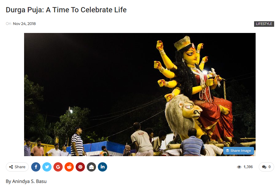 Durga Puja in The Traveller Trails 
