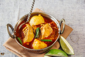 Bangali Robibarer Murgir Jhol or Sunday Bengali CHicken Curry - 2