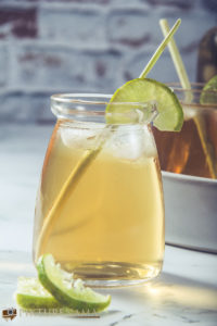 Lemongrass iced tea -4