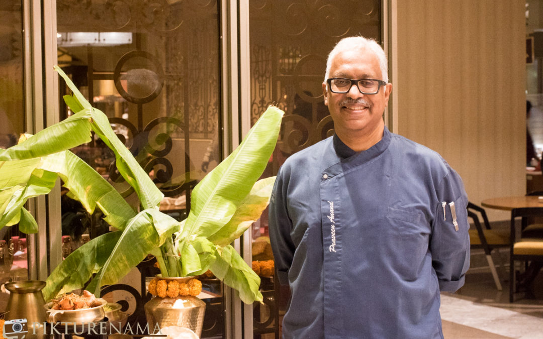 Chef Praveen Anand with Circar Ruchulu at ITC Royal - 1
