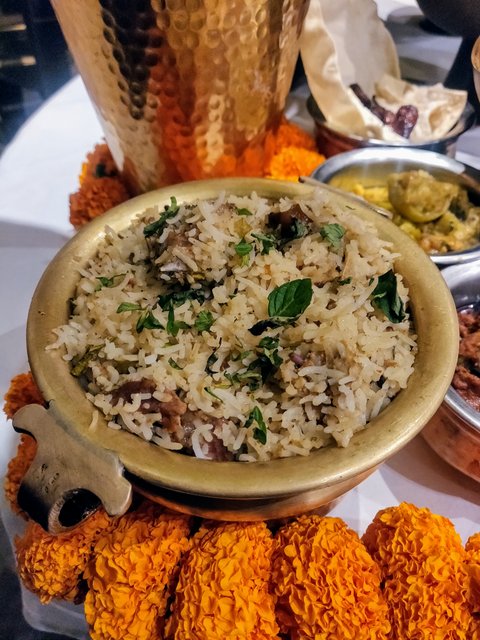 Konaseema Biryani by Chef Praveen Anand with Circar Ruchulu at ITC Royal