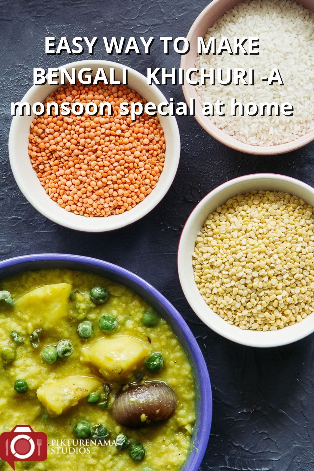 Easy to make bengali Khichudi at home for Pinterest- 2 