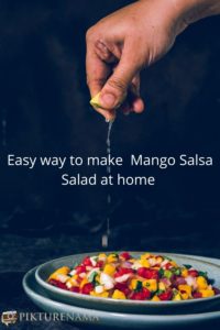 Mango Salsa Salad for Pinterest - 1