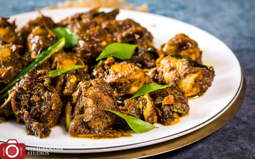 How to make Andhra Pepper Chicken - 2