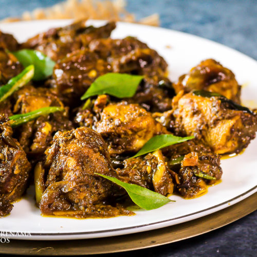 How to make Andhra Pepper Chicken - 2