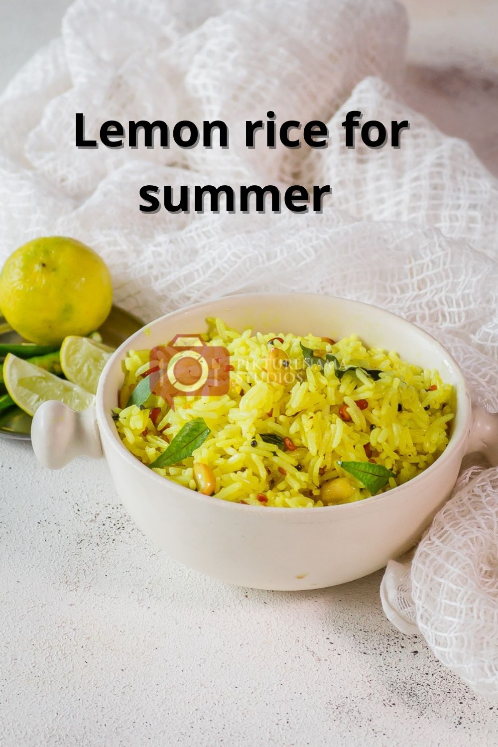 Easy lemon rice reciper for Summers 1