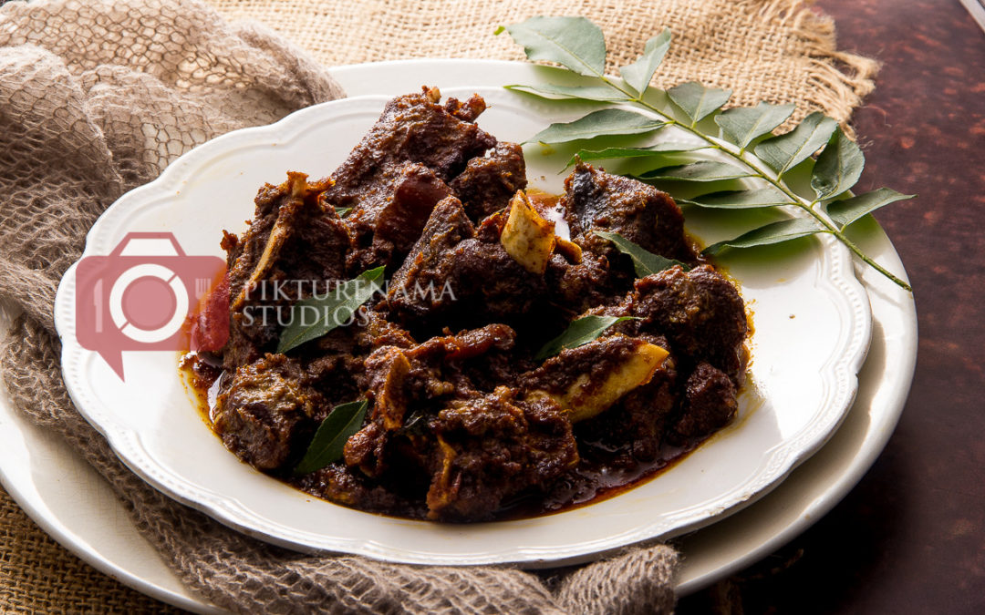 Kerala Mutton Roast - Mutton Ularthiyathu Recipe - 1