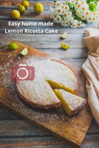 Lemon ricotta cake pinterest