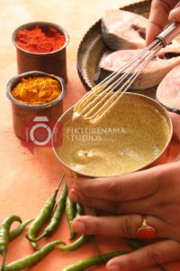 Mustard paste for Bhapa Ilish
