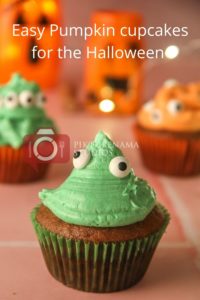 Easy Pumpkin cupckaes for Halloween - 1