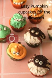Easy Pumpkin cupckaes for Halloween - 3