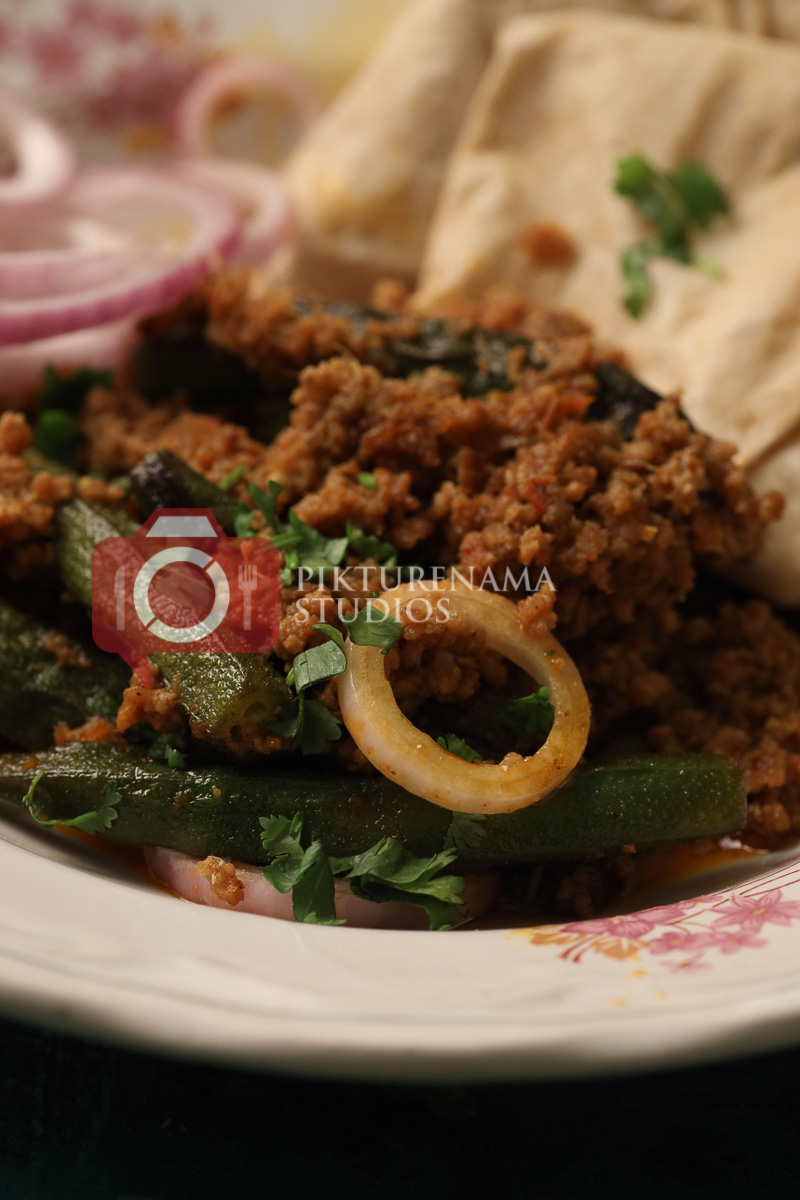 Keema Bhindi recipe and an insight into Sindhi cuisine - Pikturenama