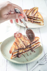 Easy Nutella French Toast at home - 1