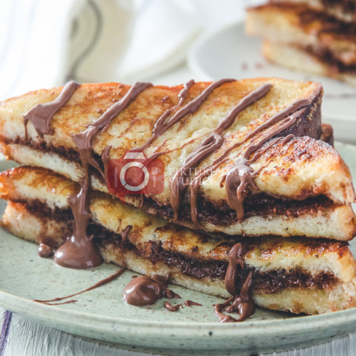 Easy Nutella French Toast at home - 8