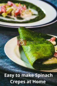 Easy way to make Spinach Crepes at home - 3