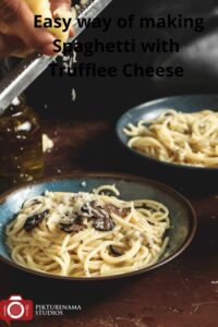 True Italian taste Spaghetti with Truffle Cheese - 1