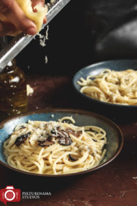 True Italian Taste Project and Spaghetti with truffle cheese - 3