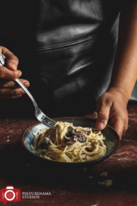 True Italian Taste Project and Spaghetti with truffle cheese - 5