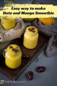 Easy way to make Date and Mango Smoothie-1