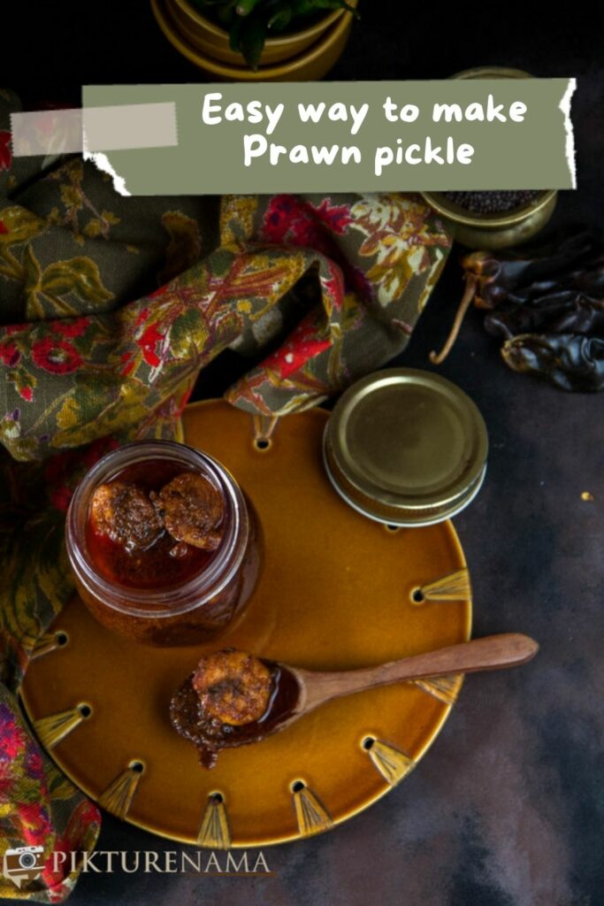 Easy way to make Prawn Pickle-1