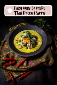 Easy way to make Thai Green Curry