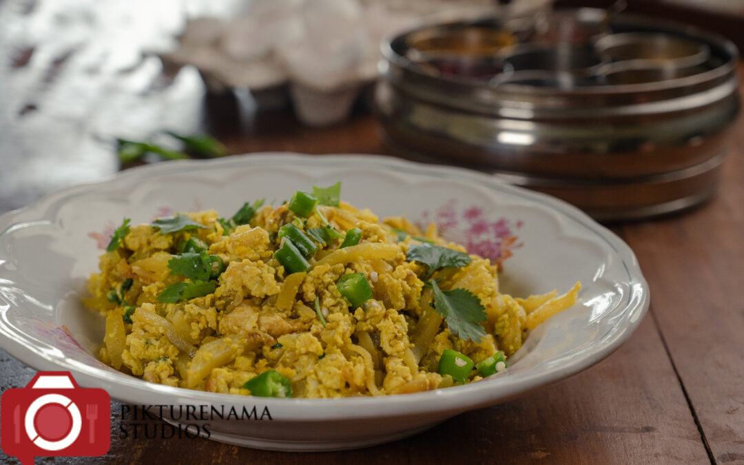 Dimer Bati Chorchori | Eggs and Potato Scramble Bengali Way