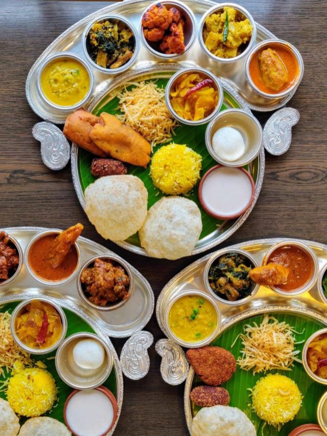 Typical Bengali Biyebari Lunch Menu
